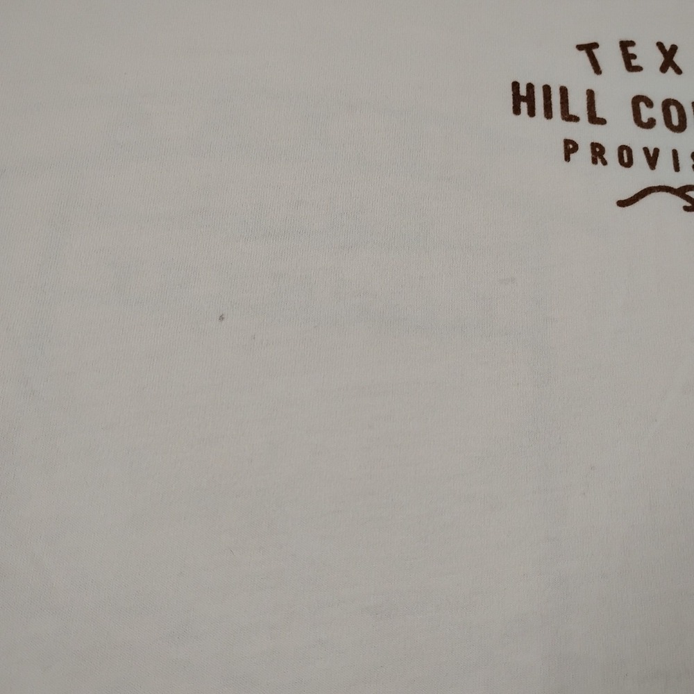 Texas Hill Country Provisions Shirt Mens XL Beige Cowboy Western Tx Hiking Camp - Picture 4 of 10